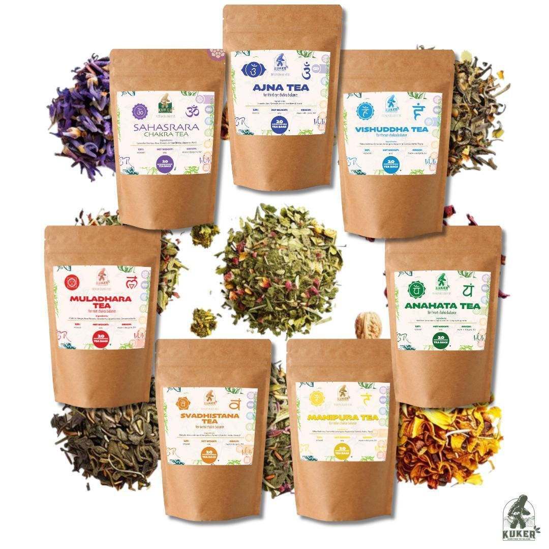 7 Pack Chakra Tea Series | 210g All Chakras - Image 1