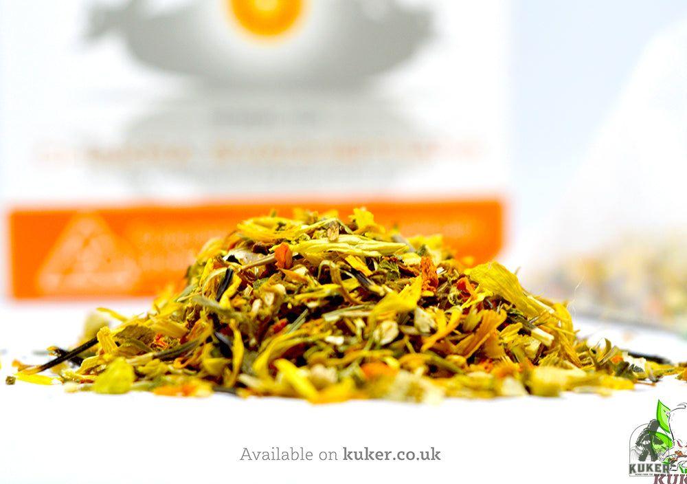 Sacral Chakra Tea 30g | Svadhishtana Balance Yoga Tea | 20 Biodegradable Bags - Image 3