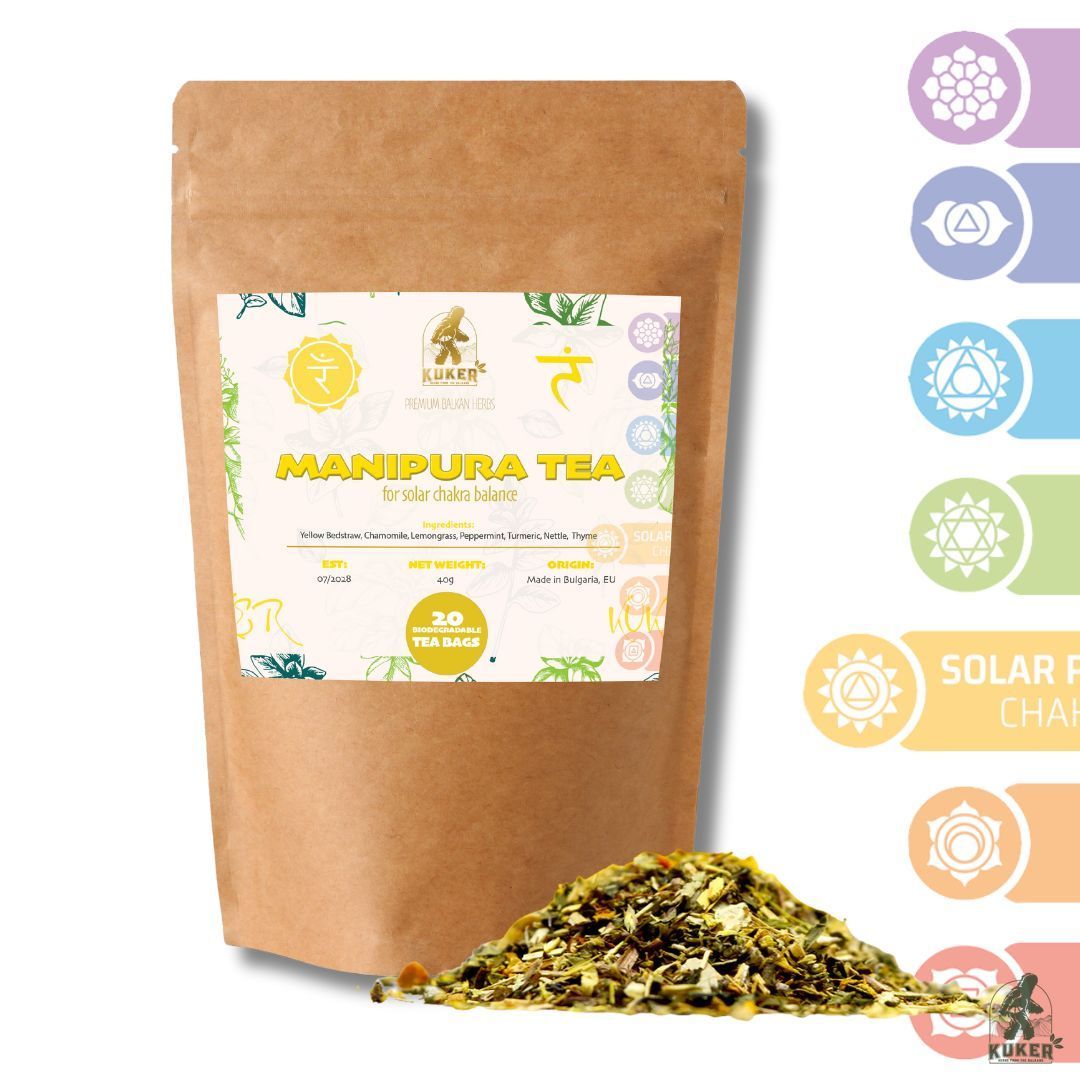 Solar Chakra Tea 20 Biodegradable Bags | 30g | Manipura Balance Yoga Tea - Image 4